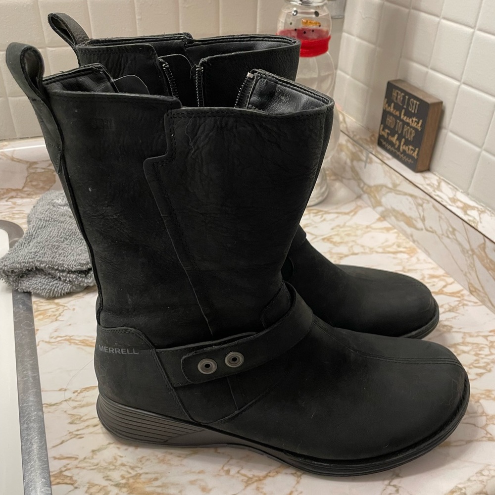 Womens Merrell waterproof boots